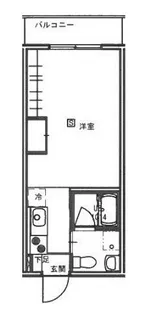 広島県広島市安佐南区大塚東2【アパート】の間取り