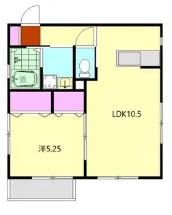 ラ・ヴィータ1号【1階】の間取り