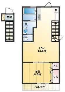 TBT【2階】の間取り
