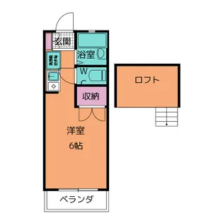 arr heights 平針【3階】の間取り