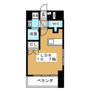 ルミナーレ東山公園【6階】の間取り
