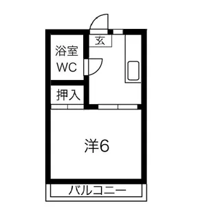 春風の庭とコテージ【2階】の間取り
