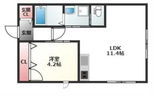 コンフォートK【2階】の間取り