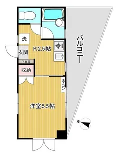 ワンステップビル【3階】の間取り