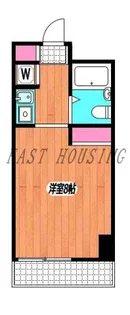 東京都新宿区新宿5【マンション】の間取り