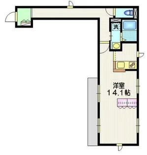 カーサフェリーチェ【1階】の間取り