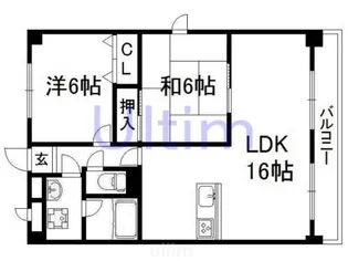 CASA VERDE【2階】の間取り