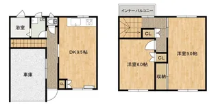 岐阜県高山市下林町【一戸建】の間取り