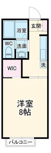 パルモS【1階】の間取り