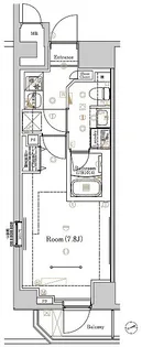 東京都足立区千住河原町【マンション】の間取り