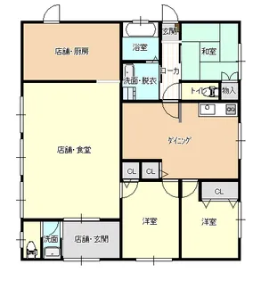 岩手県盛岡市浅岸1【一戸建】の間取り
