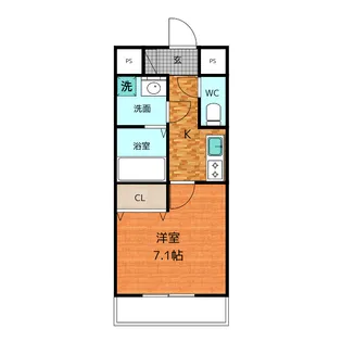 T’s Dream中村公園【10階】の間取り