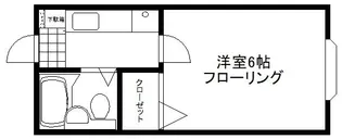 La Cabina Di Amici【2階】の間取り