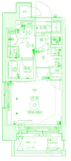 クレイシア西横浜グランカリテ【10階】の間取り