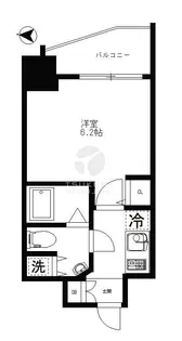 マリオン南青山【5階】の間取り