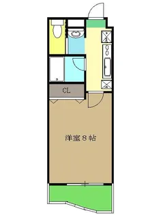 プラージュ美浜【3階】の間取り
