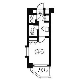 Duo・Crea西五反田【10階】の間取り