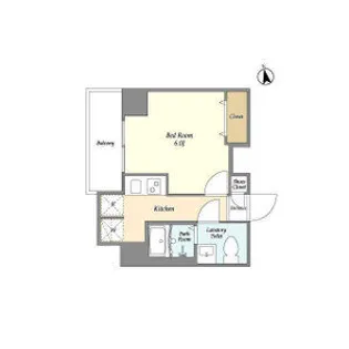 アルファコート西川口27【4階】の間取り