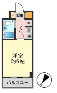 東京都江戸川区西小岩1【マンション】の間取り