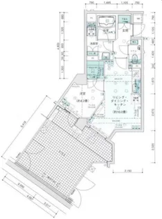 パークホームズ六本木乃木坂アーバンレジデンス【1階】の間取り