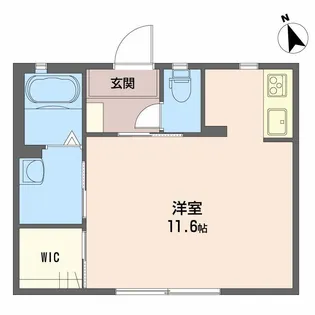 シャーメゾンHARUKA【1階】の間取り