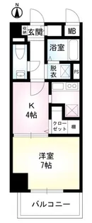 東京都江東区白河3【マンション】の間取り