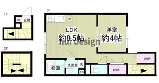 東京都文京区千石4【アパート】の間取り