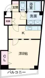 パルメゾン今橋駅前【4階】の間取り