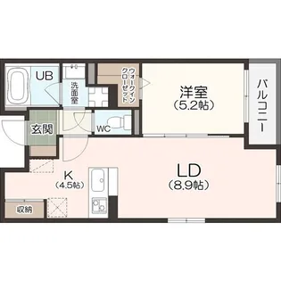 カロス新栄【3階】の間取り