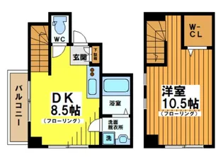 レジデンスミヤビの間取り