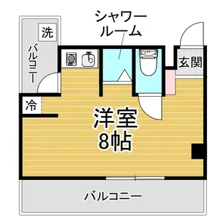 兵庫県神戸市中央区元町通4【マンション】の間取り