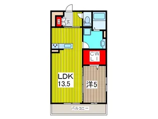 リブリ・richeV【2階】の間取り