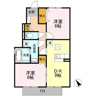 シエロ【1階】の間取り