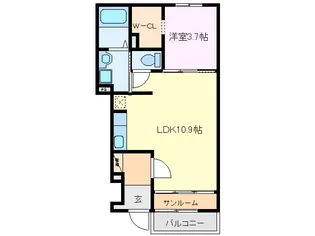 ステラ ルーチェ【1階】の間取り