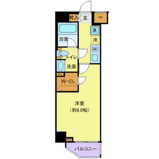 アルテシモ カルド【3階】の間取り
