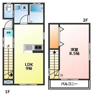 神奈川県小田原市酒匂【一戸建】の間取り