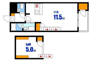 セントヒルズ横川新町【4階】の間取り