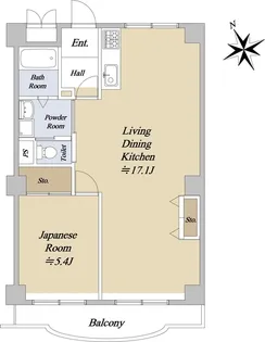 大成ビル【6階】の間取り