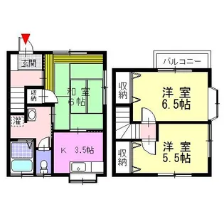 神奈川県小田原市曽比【一戸建】の間取り