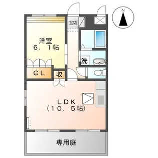 熊本県熊本市南区野口3【マンション】の間取り