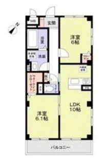 フィレ デ フルール【5階】の間取り