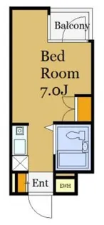 ステップコート新百合【3階】の間取り