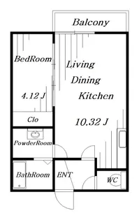 千葉県千葉市中央区祐光1【アパート】の間取り