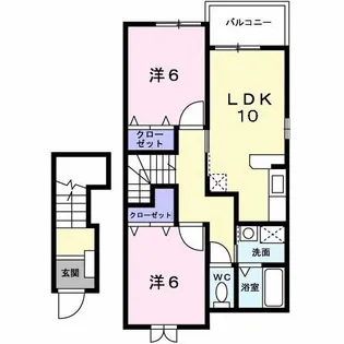 リュミエールK II【2階】の間取り