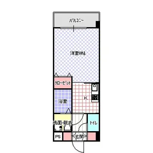 ロータリーマンション香里西之町【9階】の間取り