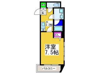 鶴橋ビル M【6階】の間取り