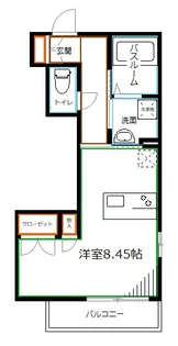 セント・ケーズコート【3階】の間取り