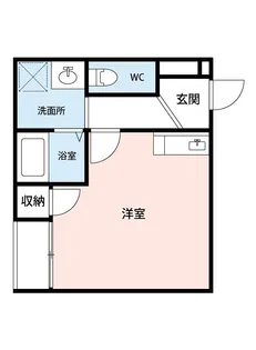 chou chou Nakamiya WEST【2階】の間取り