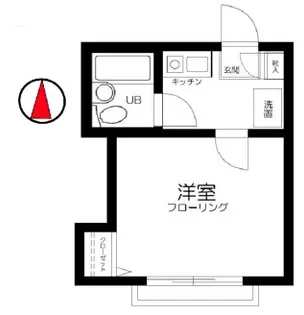 OZ弐番街【2階】の間取り