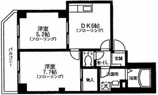 フルーヴ【4階】の間取り